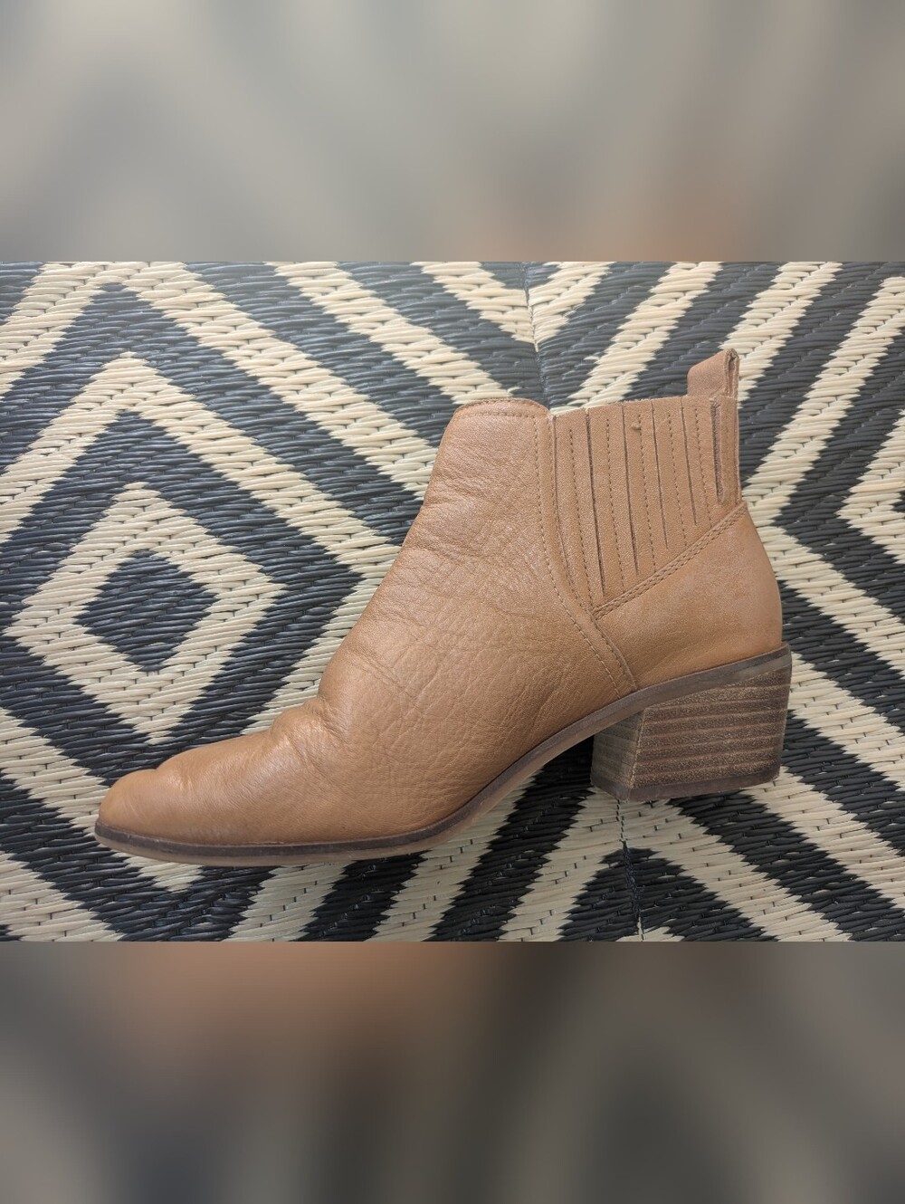 Lucky Brand Tan Women's Booties Size 7, Leather